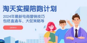 淘天实操陪跑计划,2024年最新电商营销技巧,包括直通车、大促策略等-威云科技 余香的脑洞