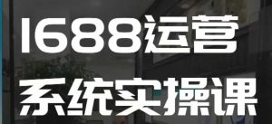 1688高阶运营系统实操课,快速掌握1688店铺运营的核心玩法-威云科技 余香的脑洞