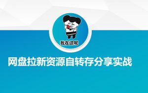网盘拉新资源自动转存分享实战-威云科技 余香的脑洞