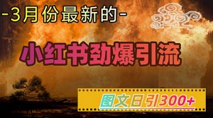 小红书超劲爆引流手段,图文日引300+轻松变现1W-威云科技 余香的脑洞