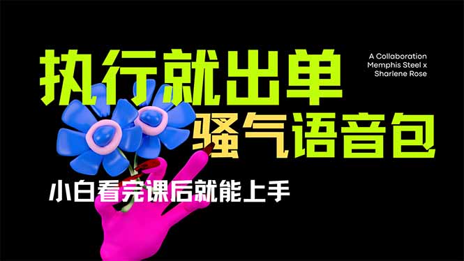 爆火全网的开车导航骚气语音包,只要执行就出单，小白看完课程就能实操…-威云科技 余香的脑洞
