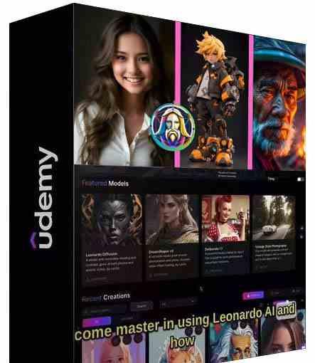 图片[2]-比Midjourney更好的Leonardo AI绘画图像大师班教程-16讲-中英字幕-威云科技 余香的脑洞