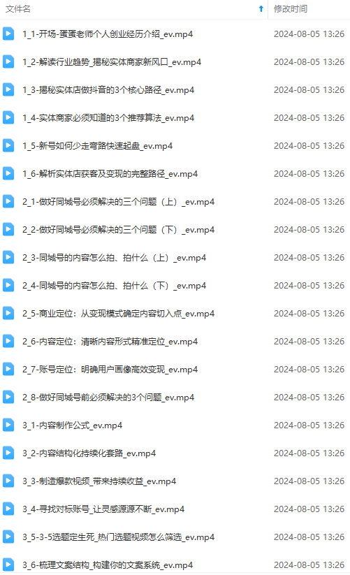 图片[1]-实体店老板获客特训营：认知、定位、文案、矩阵、直播、AI等(72节-威云科技 余香的脑洞