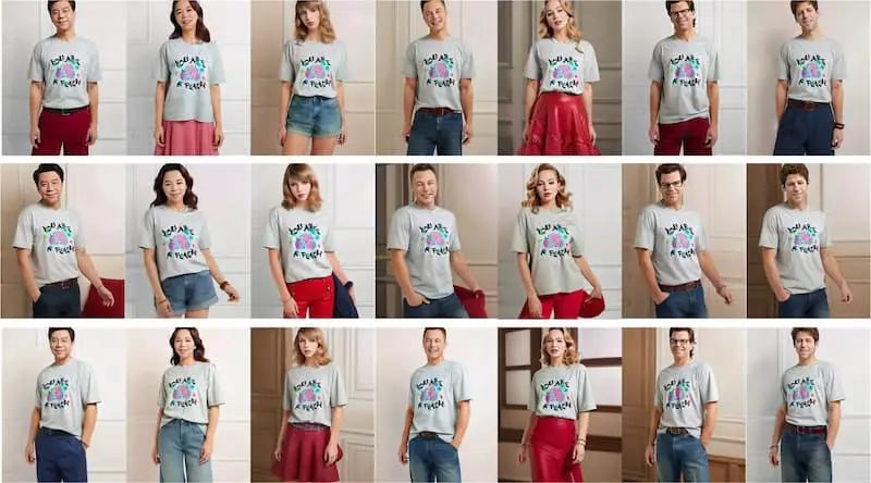 IMAGDressing｜AI试衣-威云科技 余香的脑洞