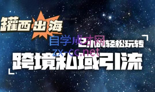 罐西老师·零基础学会跨境私域引流-威云科技 余香的脑洞