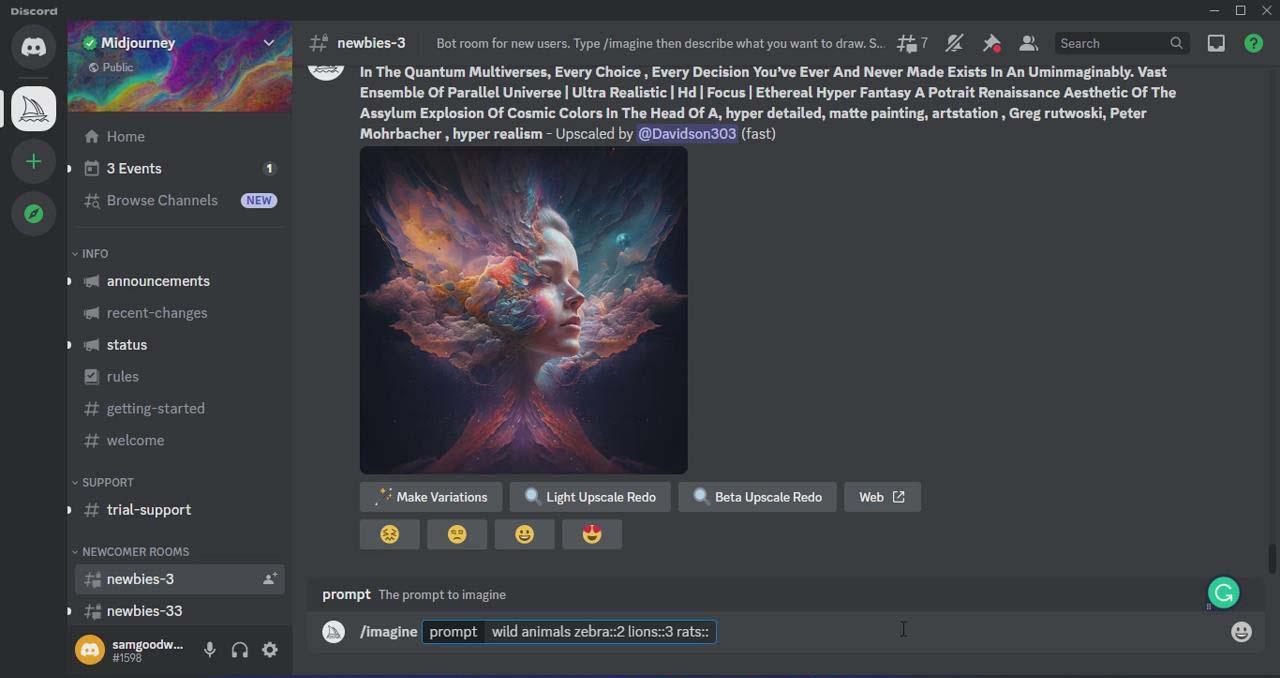 图片[4]-Midjourney AI：从零基础到高级版的大师班教程-34节课-中英字幕-威云科技 余香的脑洞