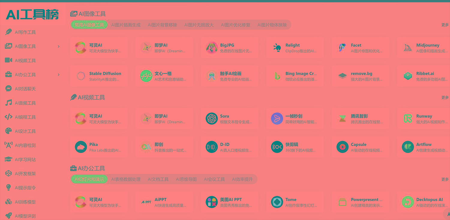 发现一个牛x的AI导航 里面Ai工具还不少-威云科技 余香的脑洞