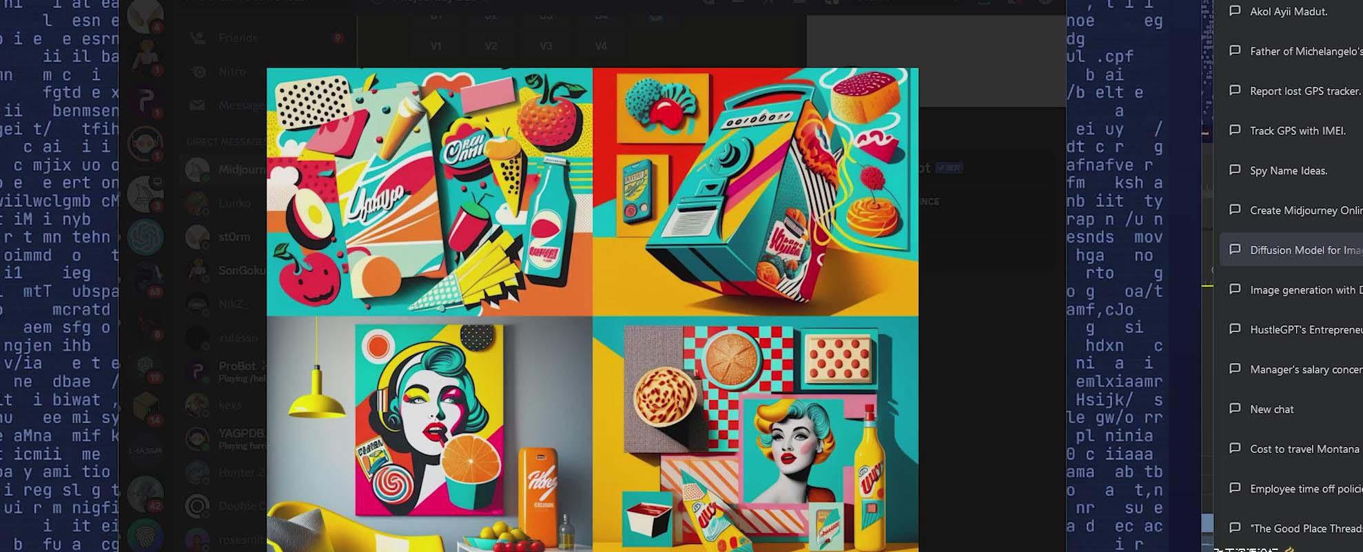 图片[3]-Midjourney及ChatGPT 4人工智能生成艺术图像综合指南-9节课-中英字幕-威云科技 余香的脑洞