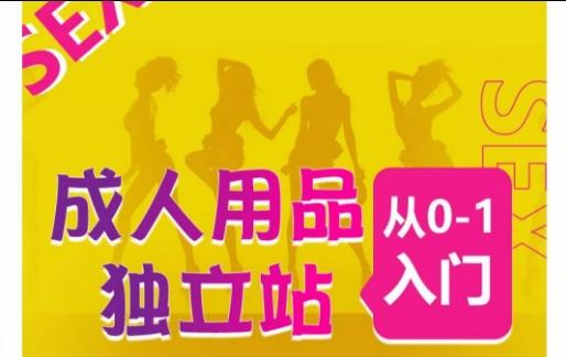 成人用品独立站从0-1入门，成品独立站运营全流程教学，七大好卖成品独立站推荐-威云科技 余香的脑洞
