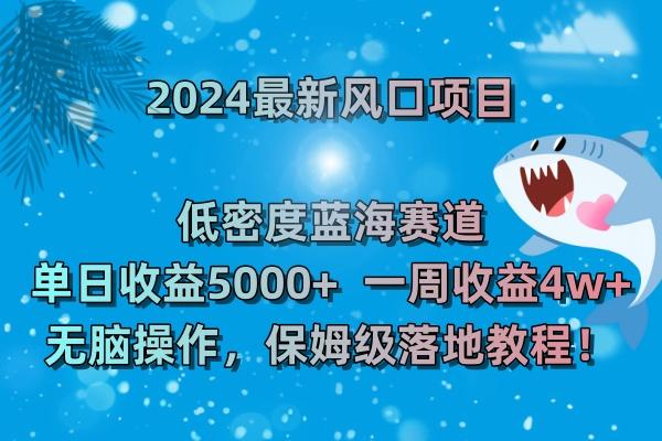 (8545期)2024最新风口项目 低密度蓝海赛道，日收益5000+周收益4w+ 无脑操作，保…-威云科技 余香的脑洞