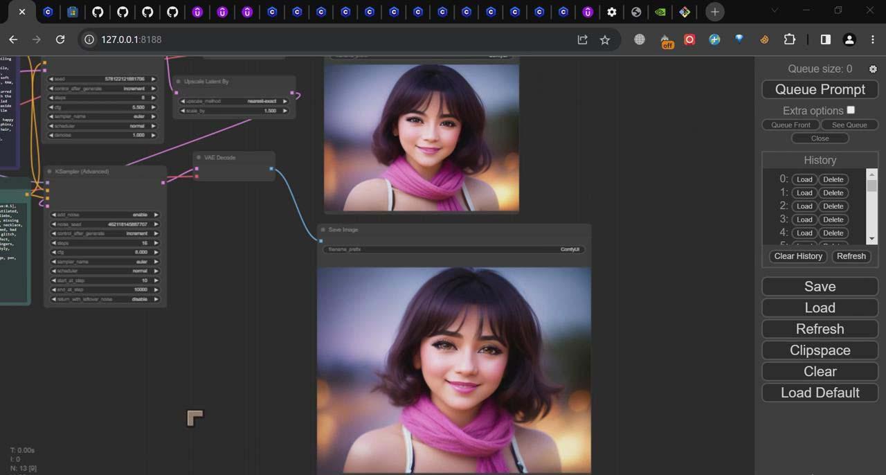 图片[2]-ComfyUI 利用 Stable Diffusion 学习AI GUI 工作流程教程-中英字幕-威云科技 余香的脑洞