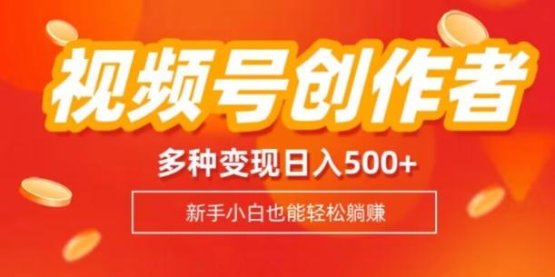 视频号创作者计划,多种变现方式,日入500+【内附1080g视频素材】-威云科技 余香的脑洞
