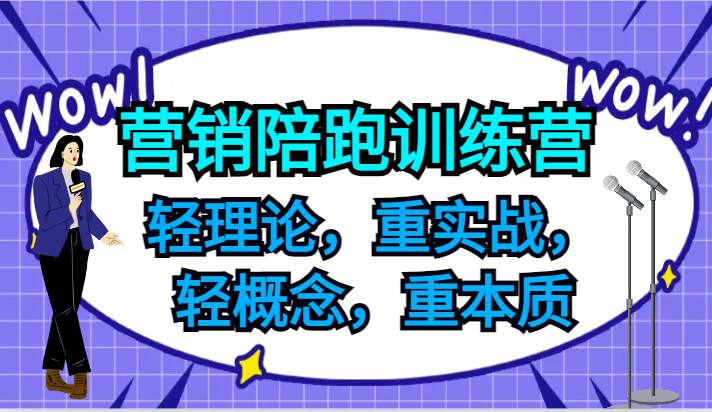营销陪跑训练营,轻理论,重实战,轻概念,重本质,适合中小企业和初创企业的老板-威云科技 余香的脑洞