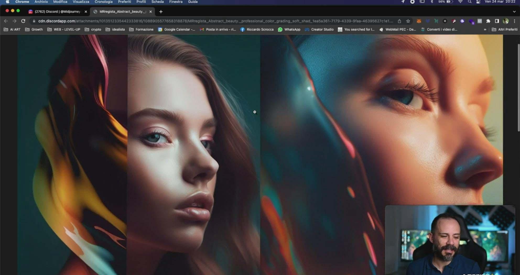 图片[6]-Midjourney AI人工智能创建和销售令人惊叹的海报教程-10节课-中英字幕-威云科技 余香的脑洞