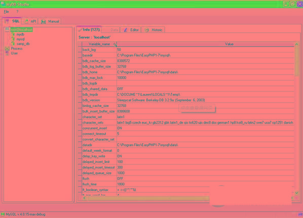 MyDB Studio(数据库管理系统) v1.3 汉化中文版-威云科技 余香的脑洞