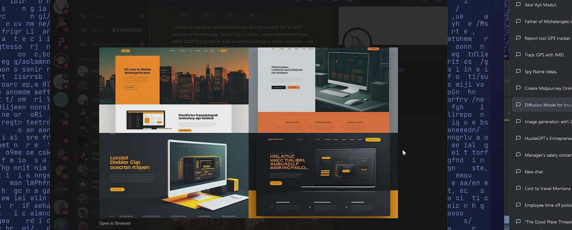 图片[2]-Midjourney及ChatGPT 4人工智能生成艺术图像综合指南-9节课-中英字幕-威云科技 余香的脑洞
