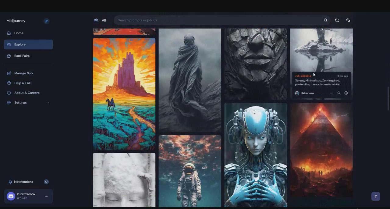 (9534期)Midjourney AI人工智能绘画从初学者到专家的终极指南-27节课-中英字幕-威云科技 余香的脑洞