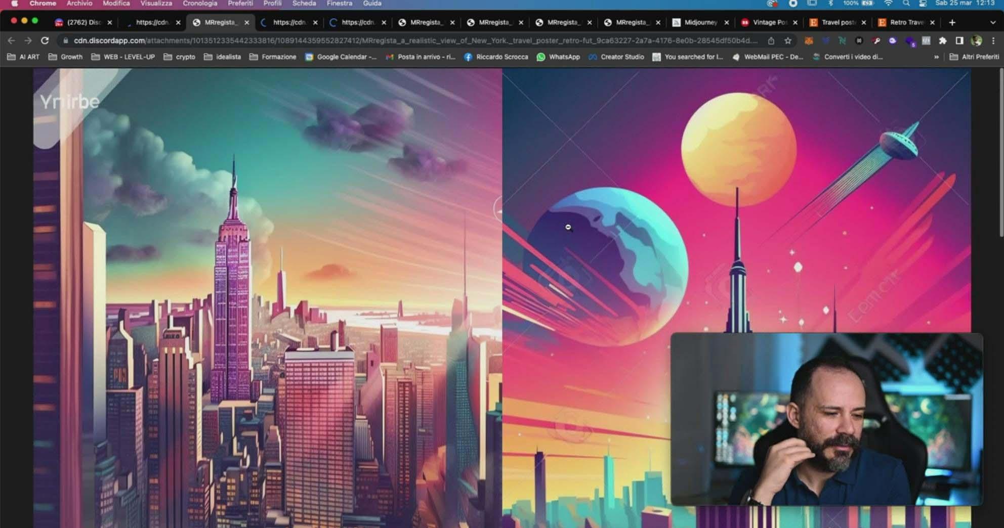图片[11]-Midjourney AI人工智能创建和销售令人惊叹的海报教程-10节课-中英字幕-威云科技 余香的脑洞