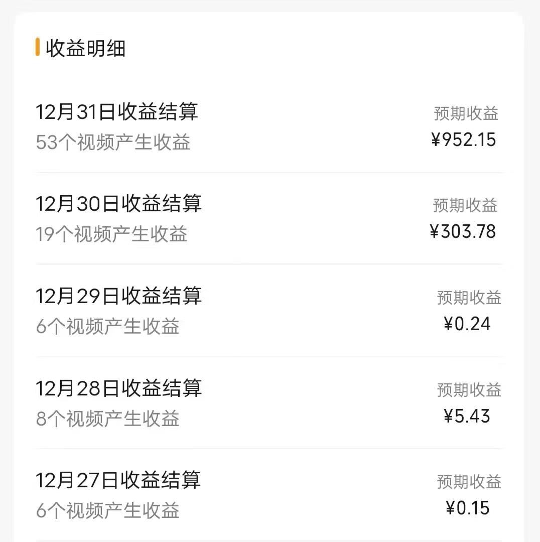 (8550期)每天半小时轻松月入过万，适合任意人群，小白无脑操作，AI条条原创视频-威云科技 余香的脑洞