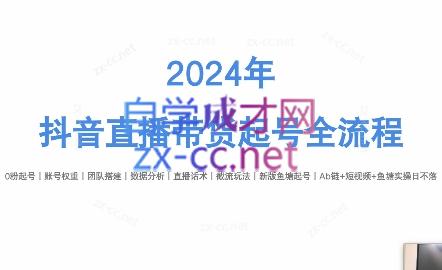 六六老师·2024年抖音直播带货起号全攻略-威云科技 余香的脑洞