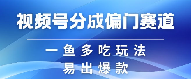 视频号创作者分成计划偏门类目,容易爆流,实拍内容简单易做【揭秘】-威云科技 余香的脑洞