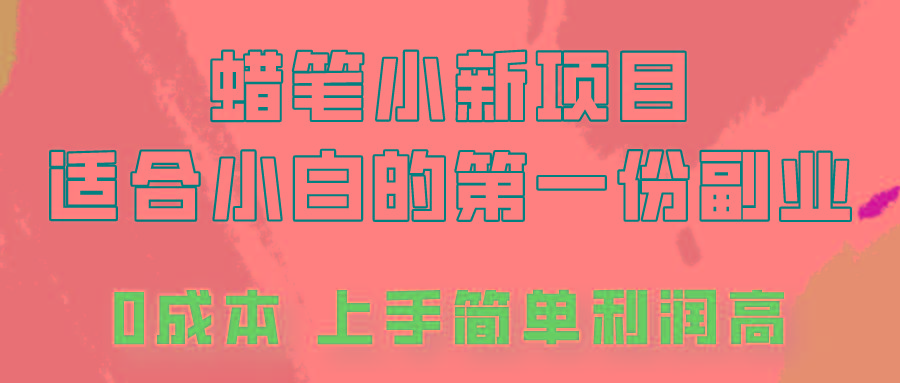 蜡笔小新项目拆解，0投入，0成本，小白一个月也能多赚3000+-威云科技 余香的脑洞