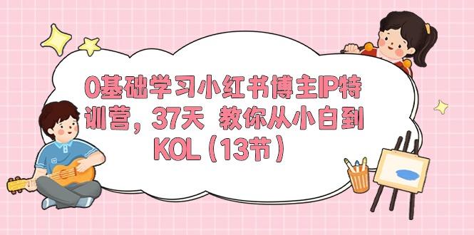 0基础学习小红书博主IP特训营，37天 教你从小白到KOL(13节-威云科技 余香的脑洞