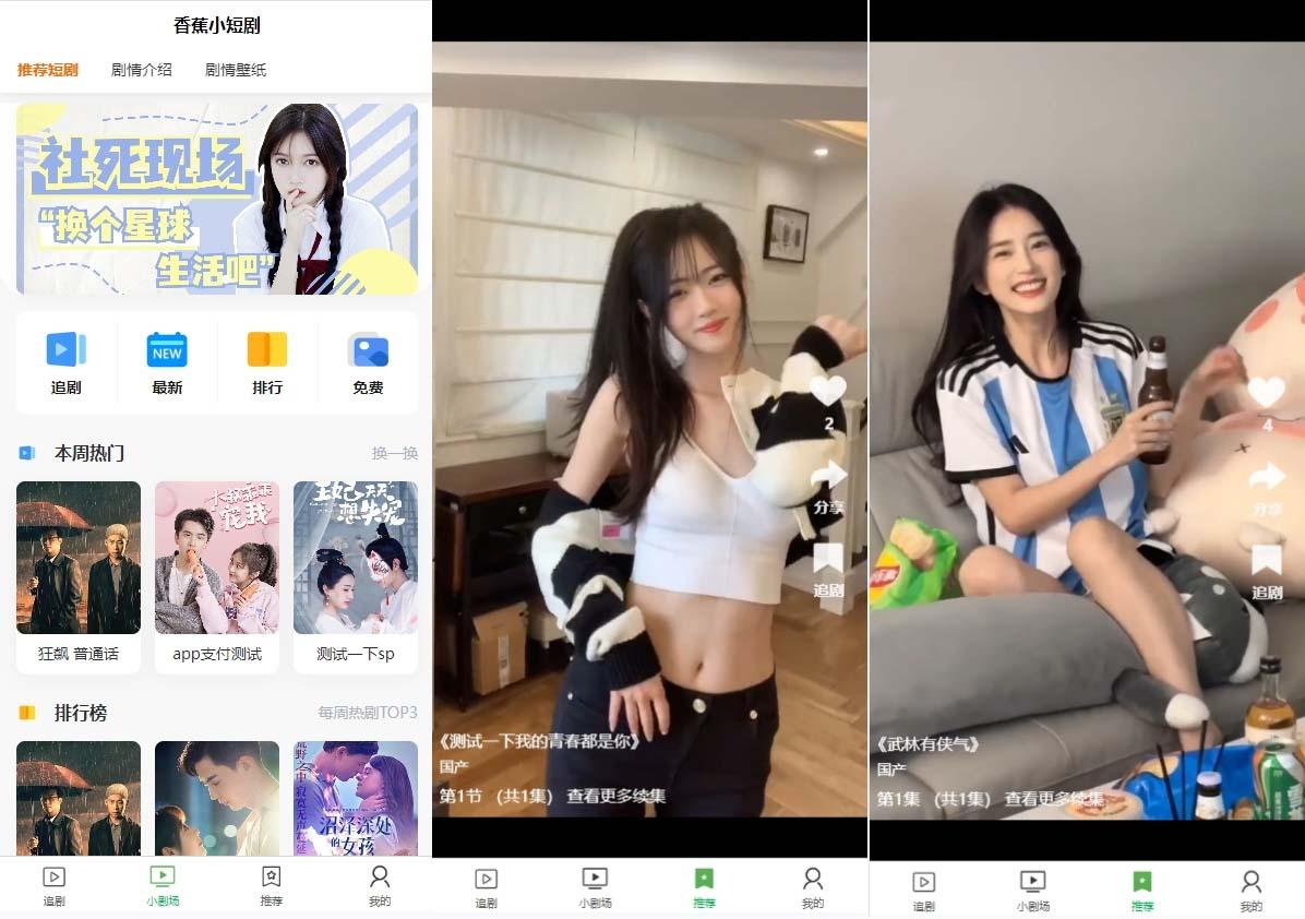 (8542期)小剧场短剧影视系统源码 全开源 带支付收益+会员机制+代理推广等模式【...-威云科技 余香的脑洞